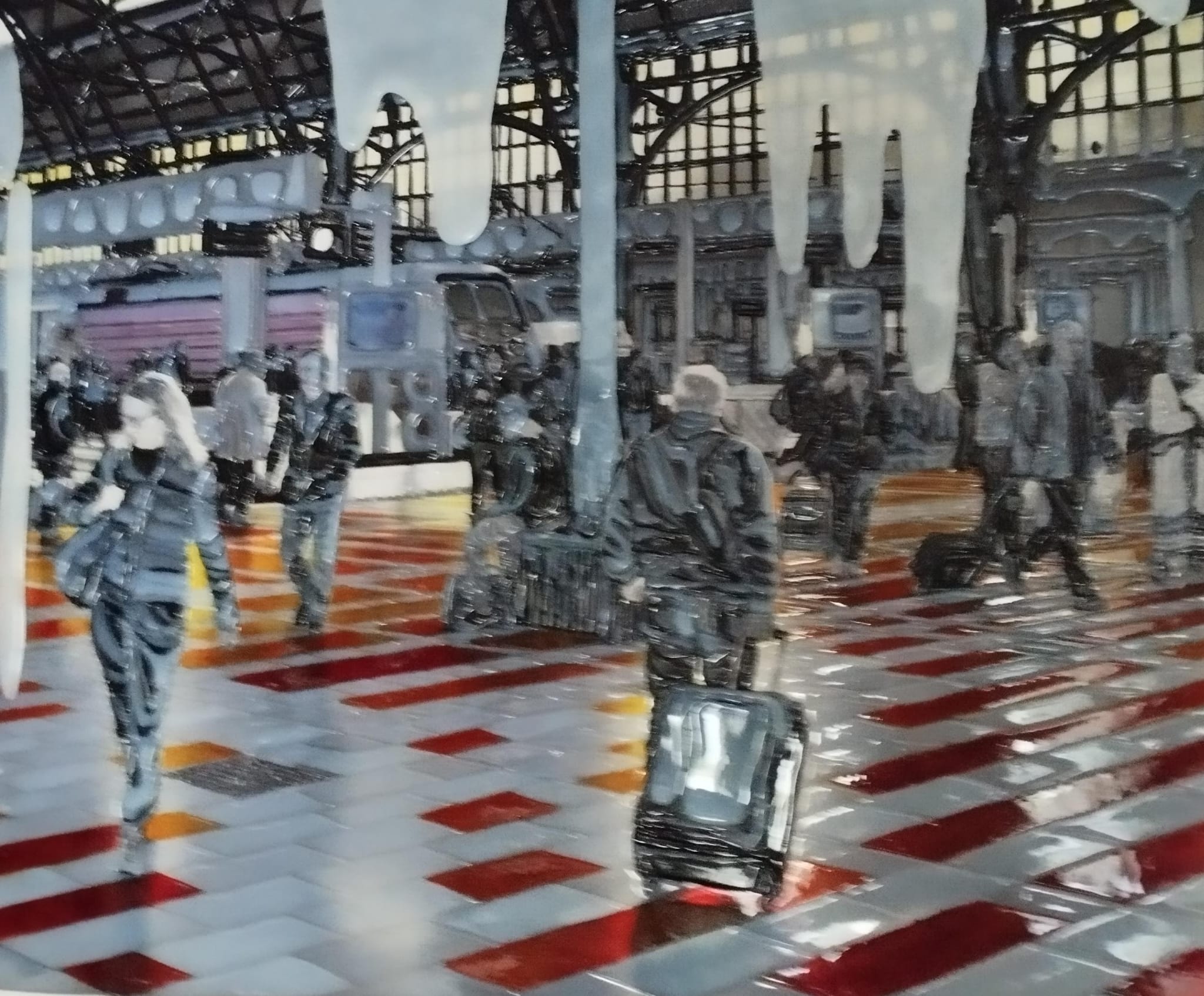 "Stazione di Milano" particolare